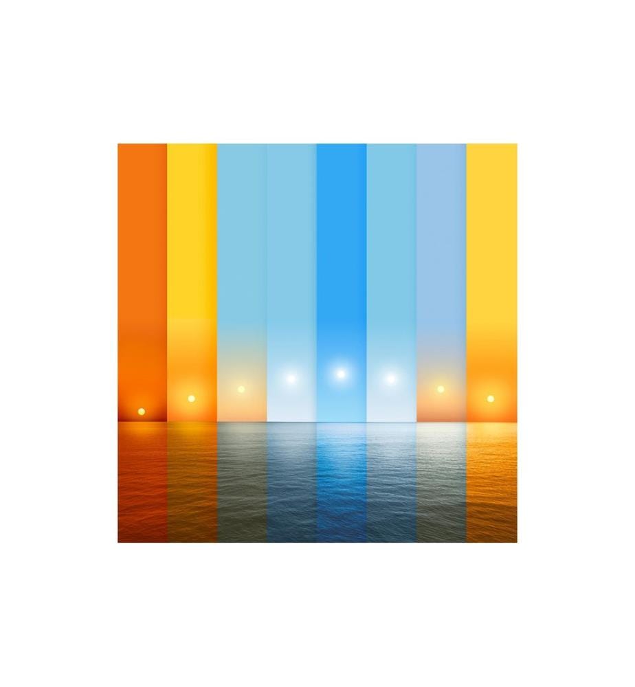 PHILIPS HUE - Ampoule White Ambiance E27 pack double 2 x 1100 lm