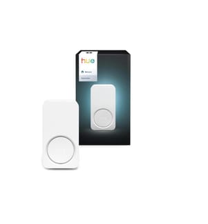 PHILIPS HUE - Gong d'intérieur sécurisé 87 dB, 0 m, Blanc