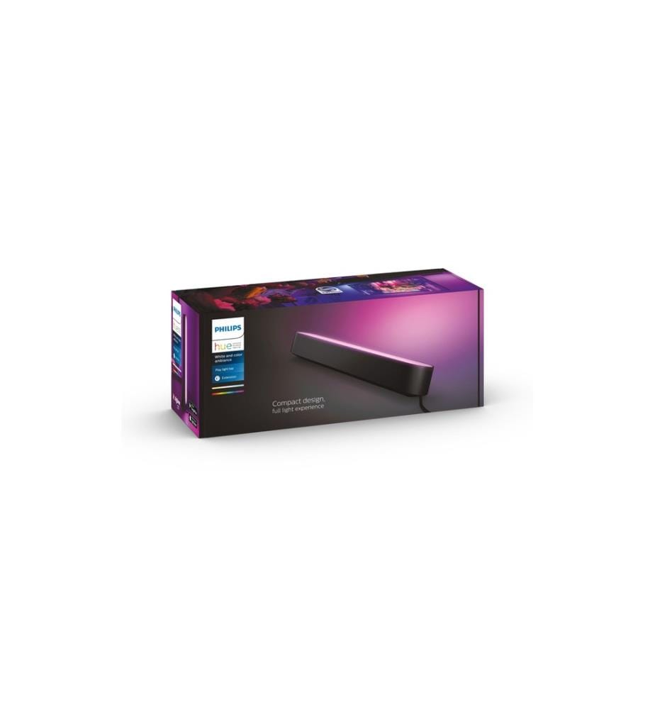 PHILIPS HUE - White & Col. Amb. Play Lightbar extension noir 530 lm