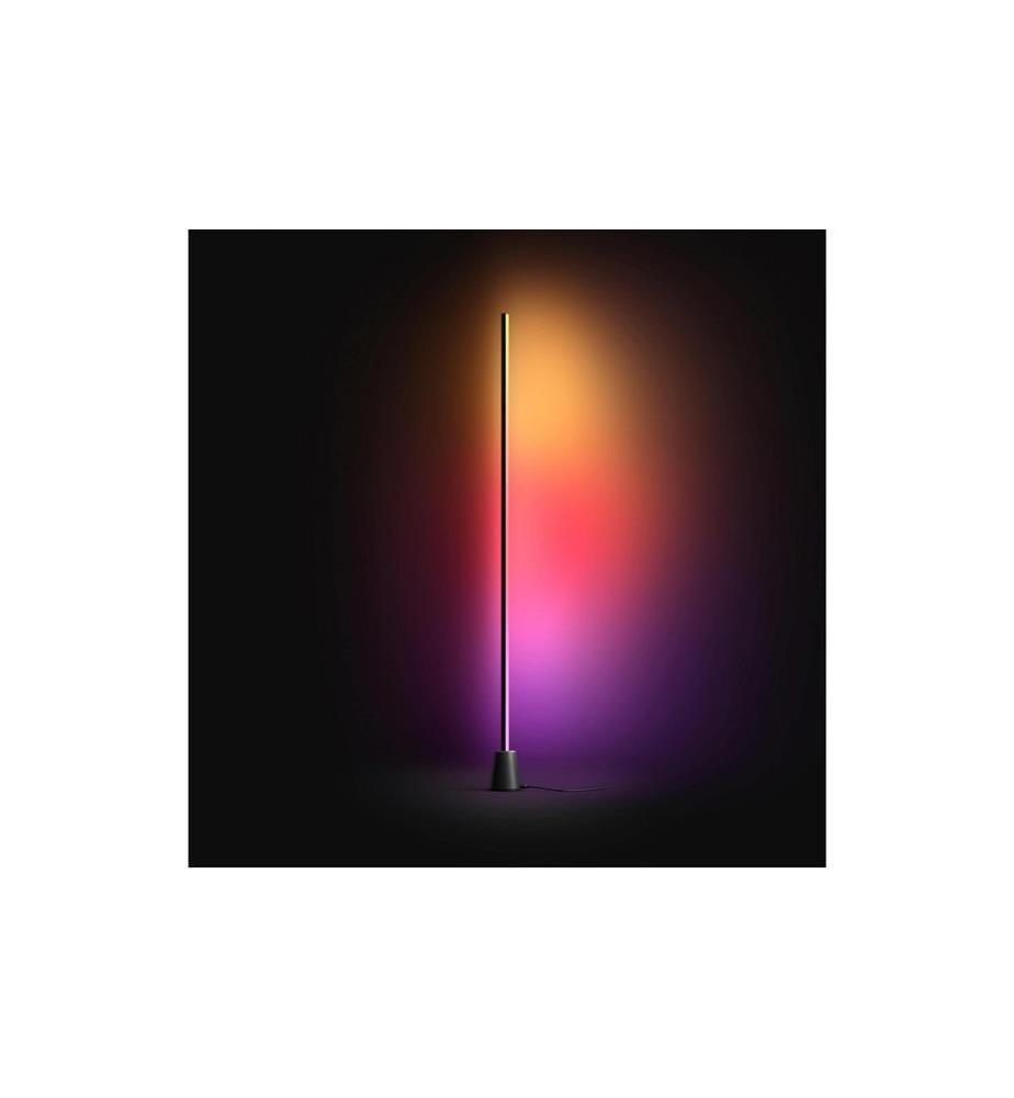 Philips Hue Stehleuchte smart Play Gradient 135 cm Schwarz Kunststoff