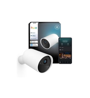 Caméra de sécurité Philips Hue Secure 2k à batterie blanc