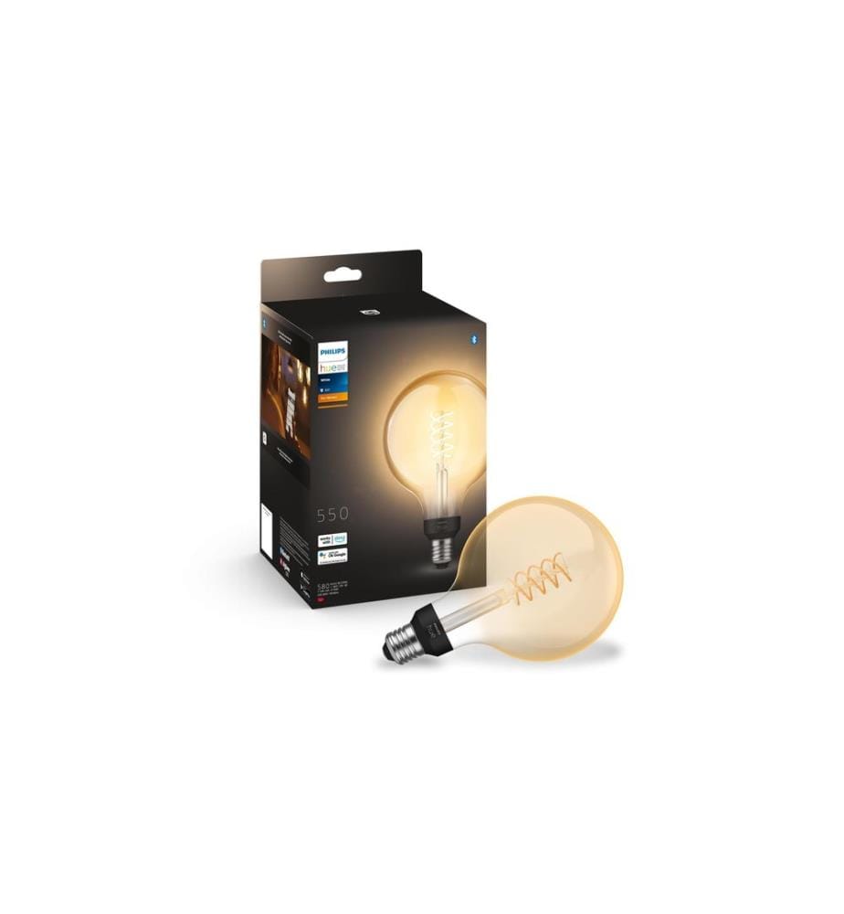 Philips Hue White E27 Einzelpack Giant Globe Filament 550 lm