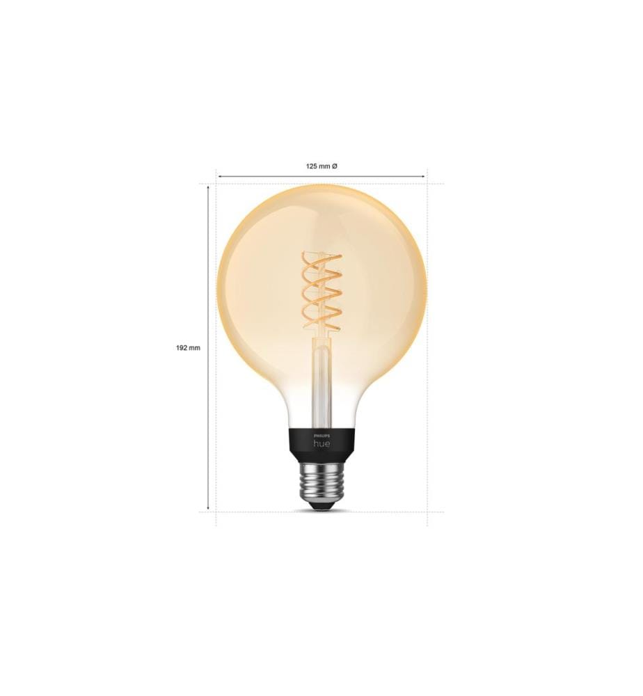 Philips Hue White E27 Einzelpack Giant Globe Filament 550 lm