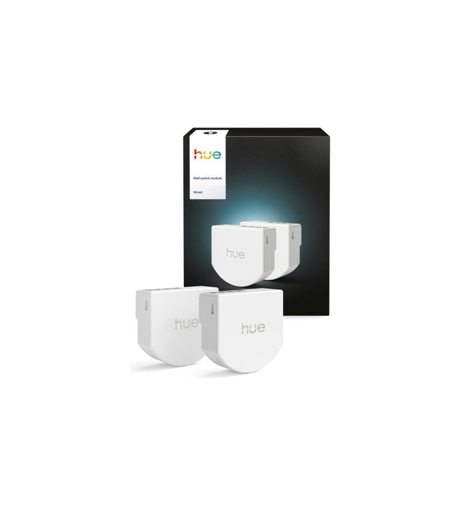 Philips Hue Hue wired switch module EU 2P verdrahtet, Netzbetrieb, Weiss
