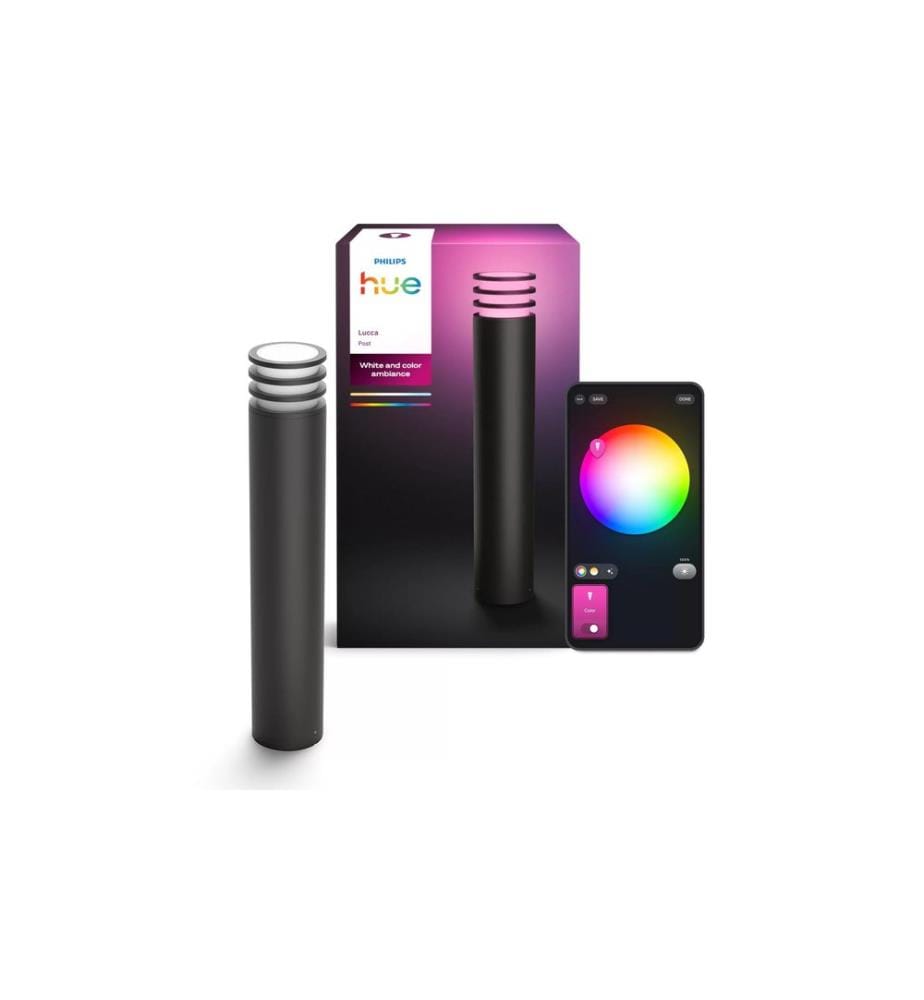 Philips Hue Gartenlicht Lucca 1100 lm Anthrazit