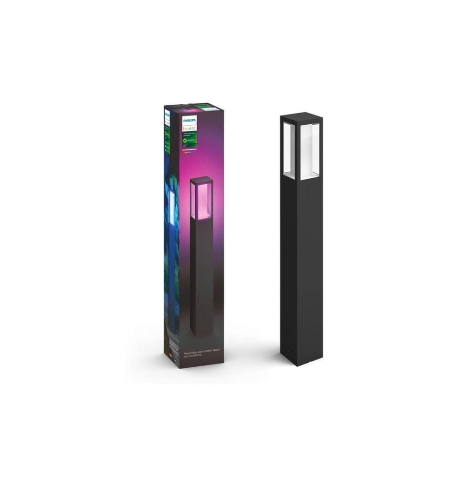 Philips Hue White & Color Ambiance Outdoor Impress Wegeleuchte Schwarz