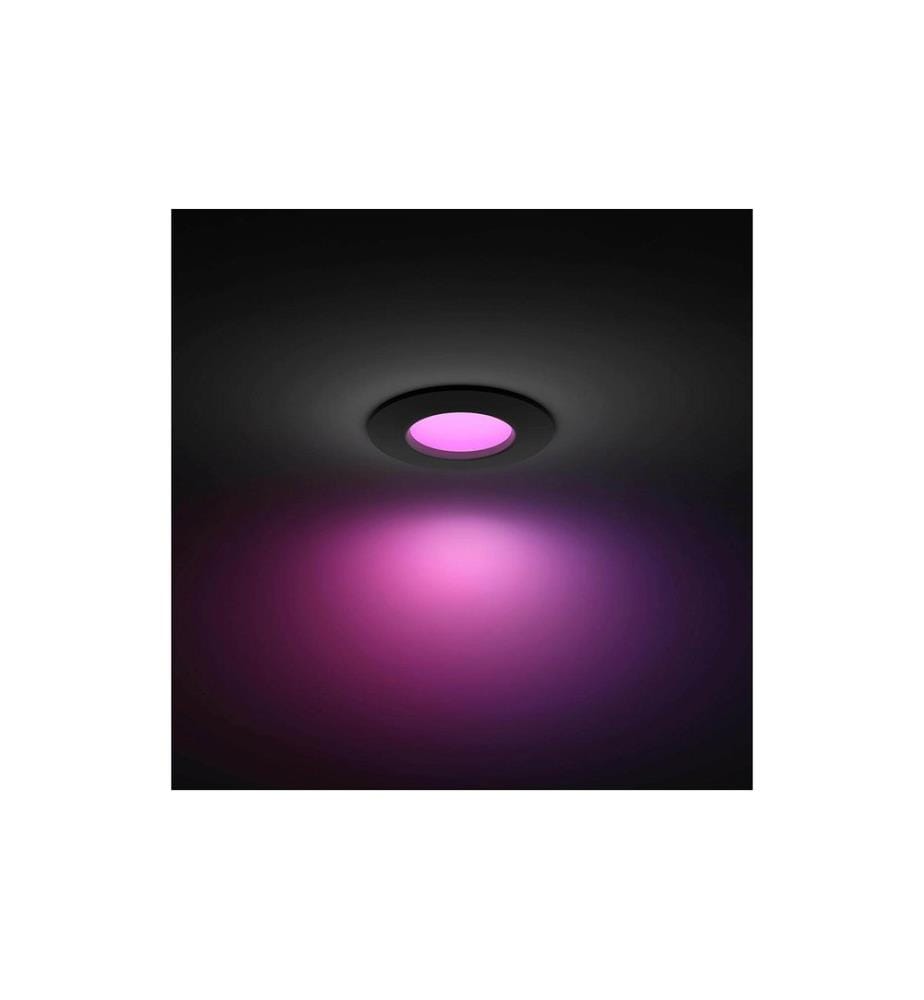 Philips Hue Deckenleuchte WCA Slim Recessed Light S Schwarz