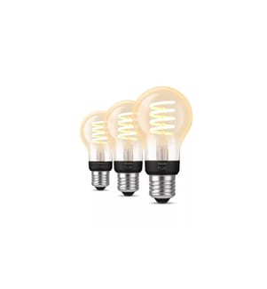 Philips Hue E27 - Filament Lampe A60 550 lm 3er-Pack