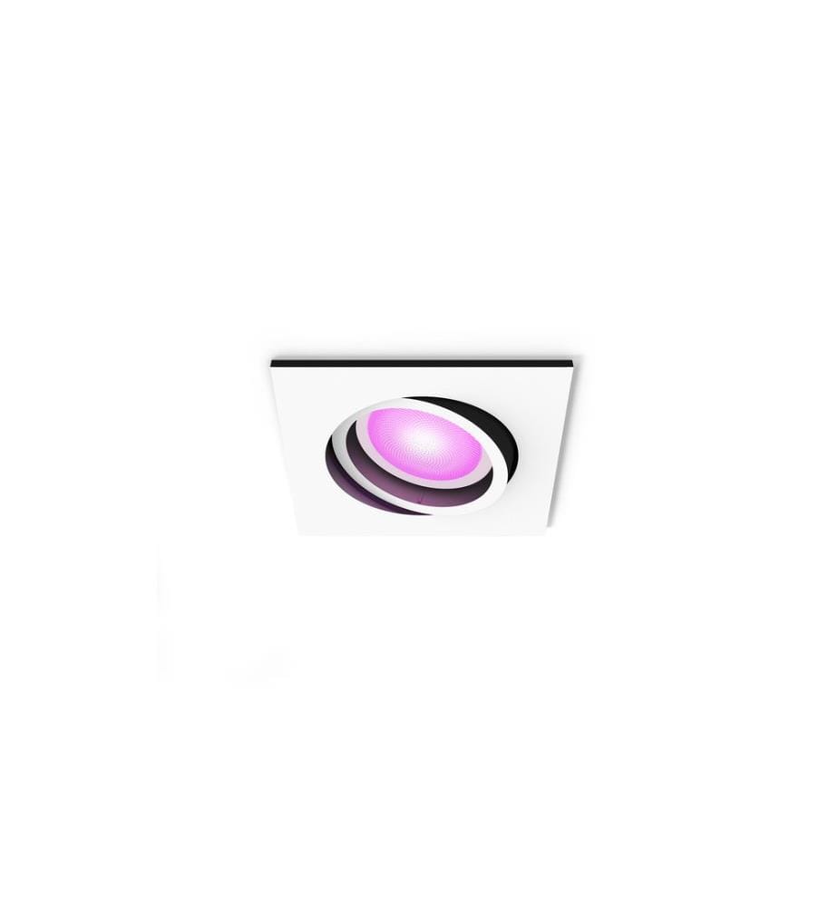 Philips Hue White & Color Ambiance Centura Einbauspot Eckig Weiss