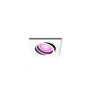 Philips Hue White & Color Ambiance Centura Einbauspot Eckig Weiss