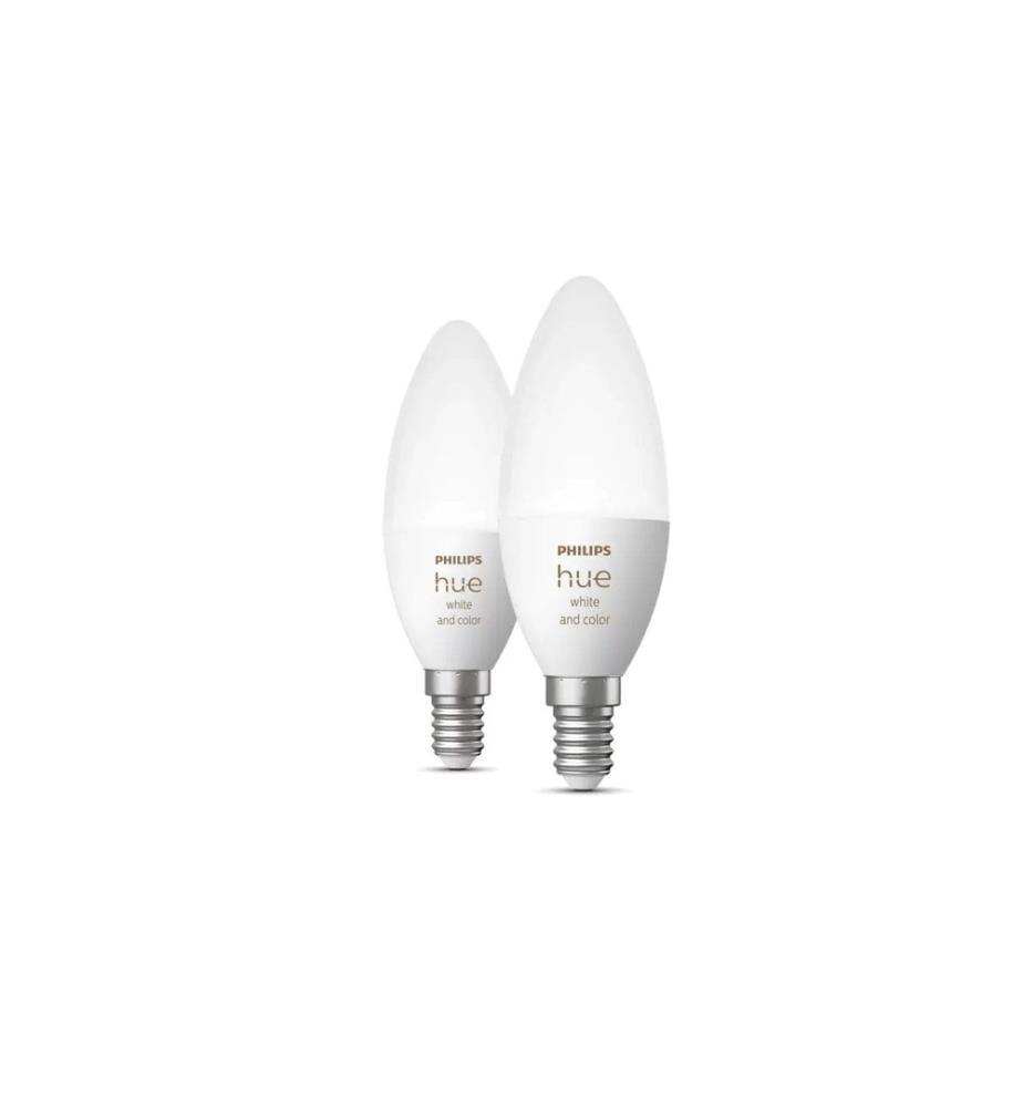 Philips Hue Hue WCA B39 E14 500 lm, 1000-20000 K, Doppelpack, EU