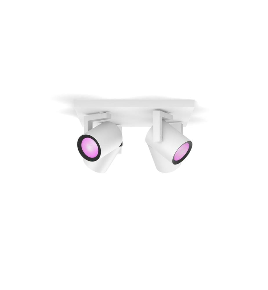 Philips Hue White & Color Ambiance Argenta 4er-Spot Weiss