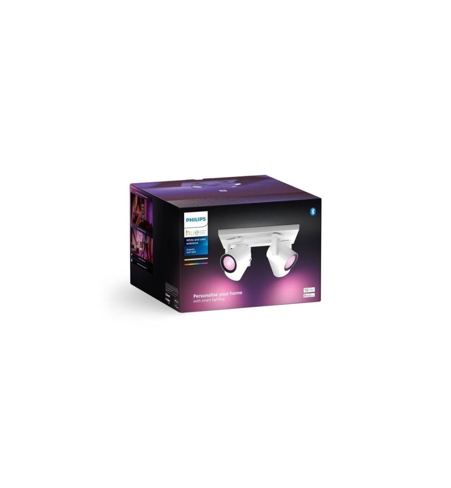 Philips Hue White & Color Ambiance Argenta 4er-Spot Weiss