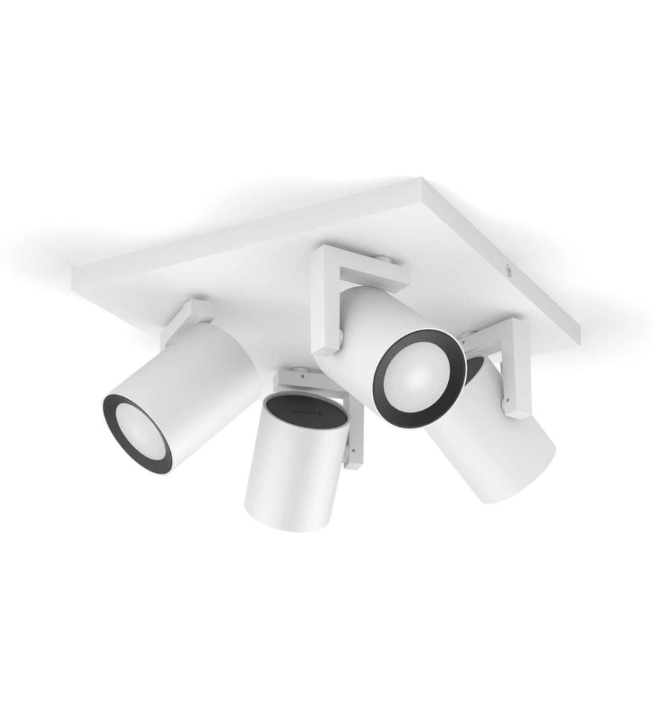 Philips Hue White & Color Ambiance Argenta 4er-Spot Weiss