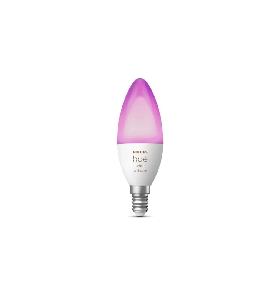 Philips Hue Hue WA B39 E14 Smarte E14 LED Kerzenlampe 500 lm