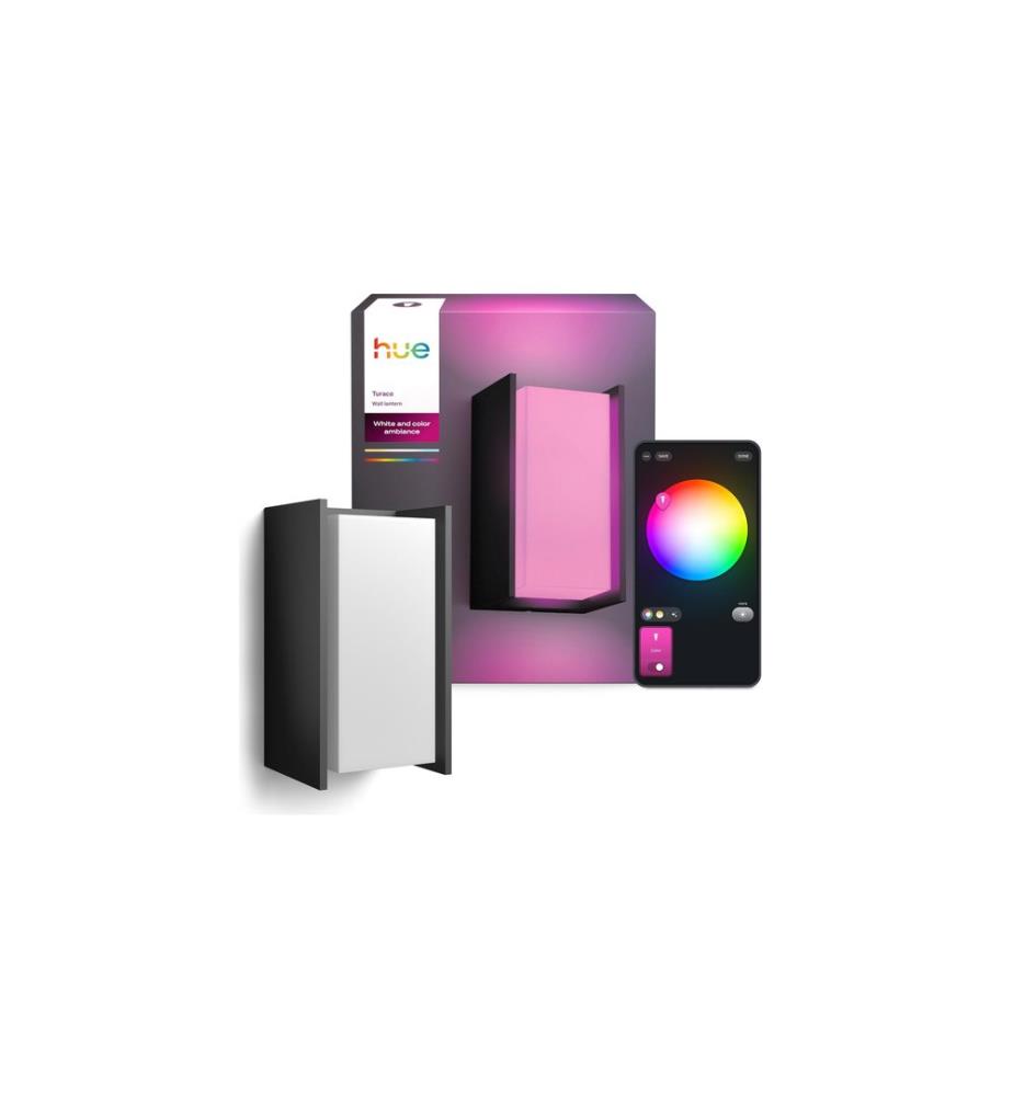 Philips Hue Wandleuchte Turaco 1100 lm Anthrazit