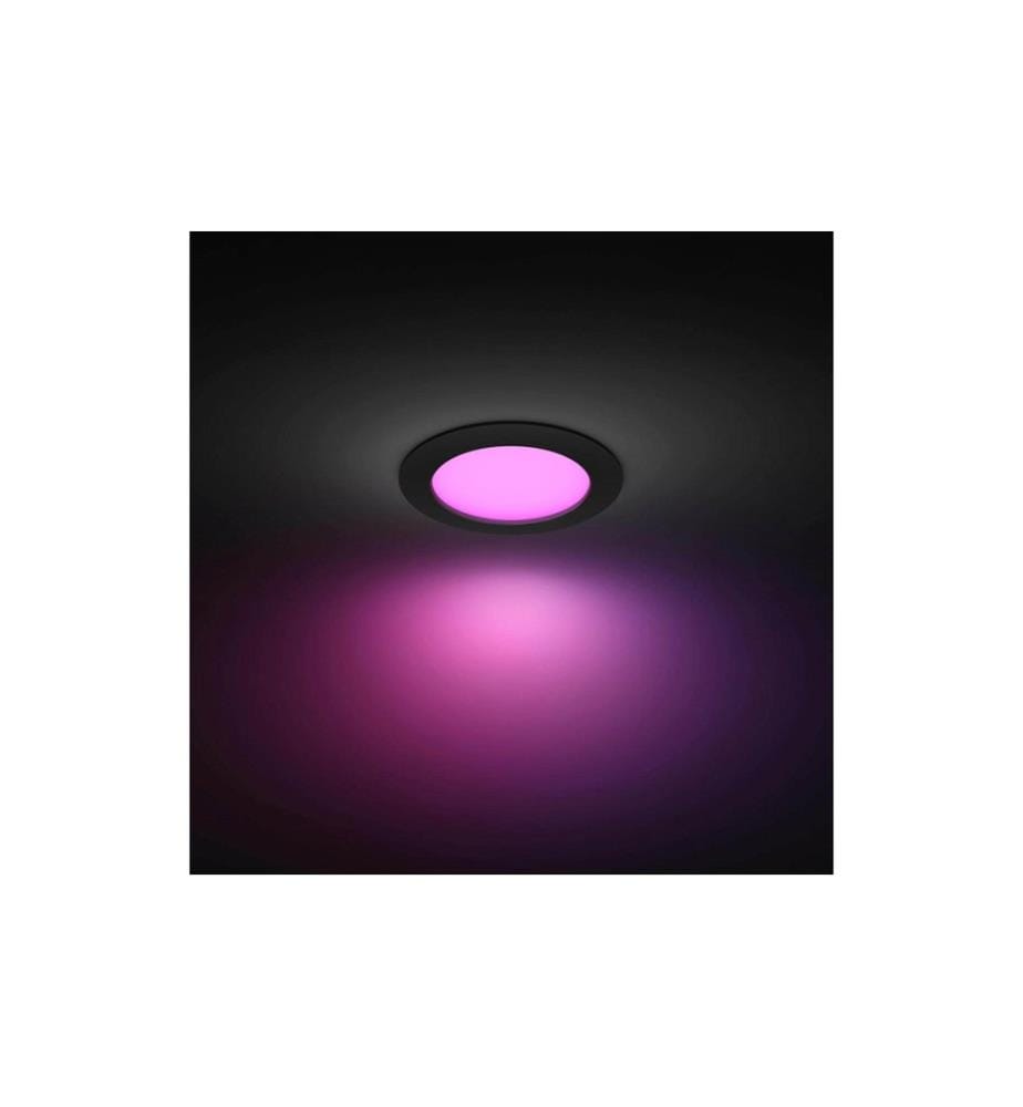 Philips Hue Deckenleuchte WCA Slim Recessed Light L Schwarz