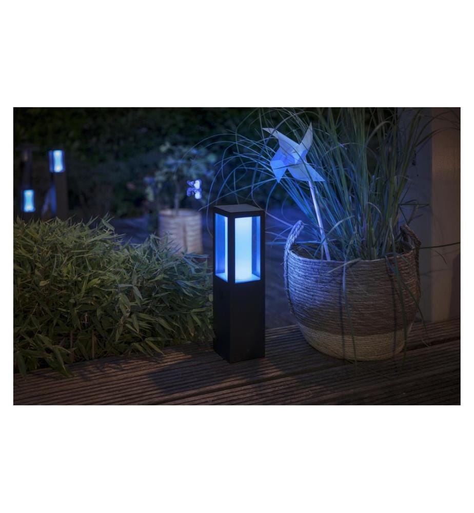 Philips Hue White & Color Ambiance Outdoor Impress Sockell. schwarz NV