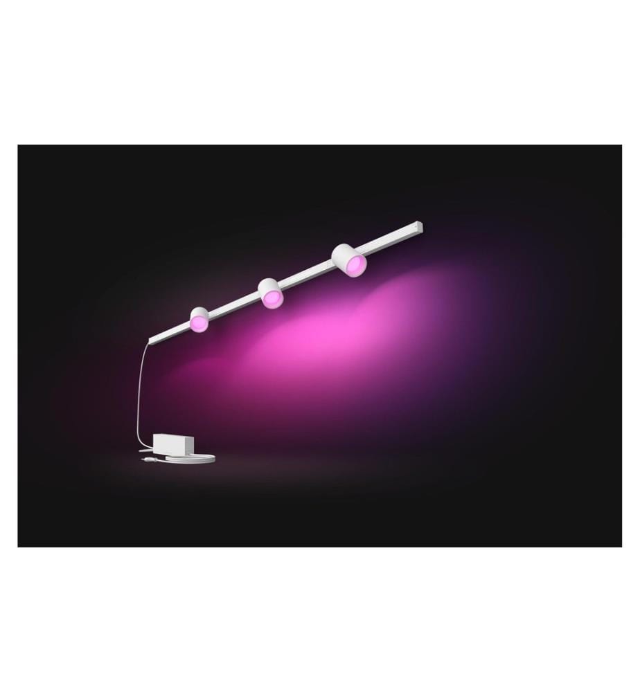 Philips Hue Perifo Basis-Set Wandleuchte 3 Spots Weiss
