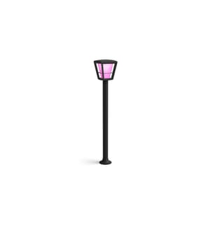 Philips Hue White & Color Ambiance Econic Outdoor Wegeleuchte Schwarz