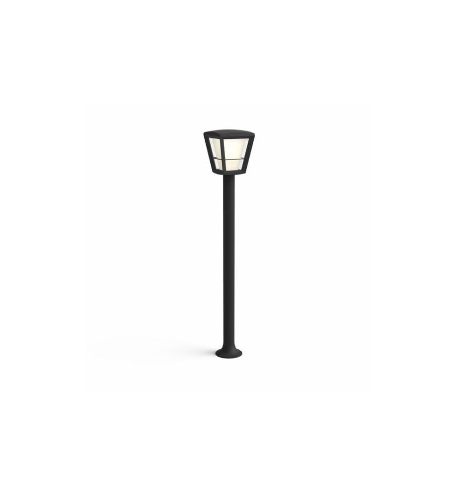 Philips Hue White & Color Ambiance Econic Outdoor Wegeleuchte Schwarz