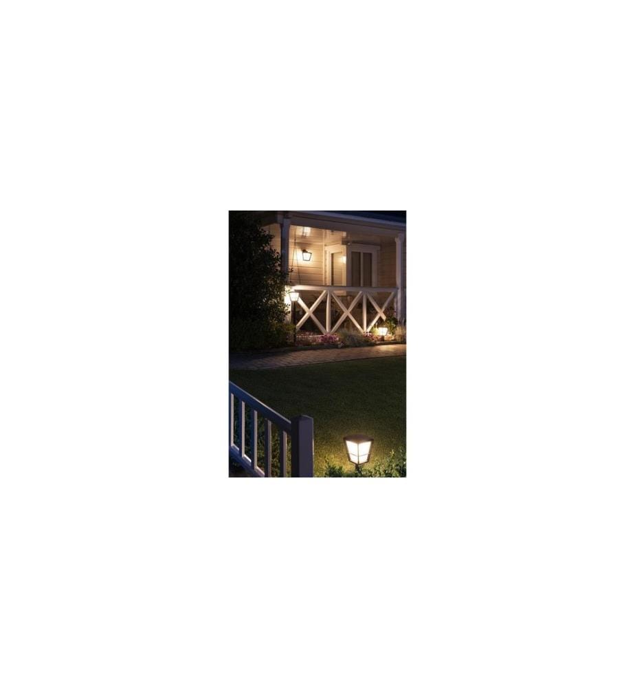 Philips Hue White & Color Ambiance Econic Outdoor Wegeleuchte Schwarz