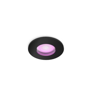 Philips Hue White & Color Ambiance Xamento Einbauspot Schwarz