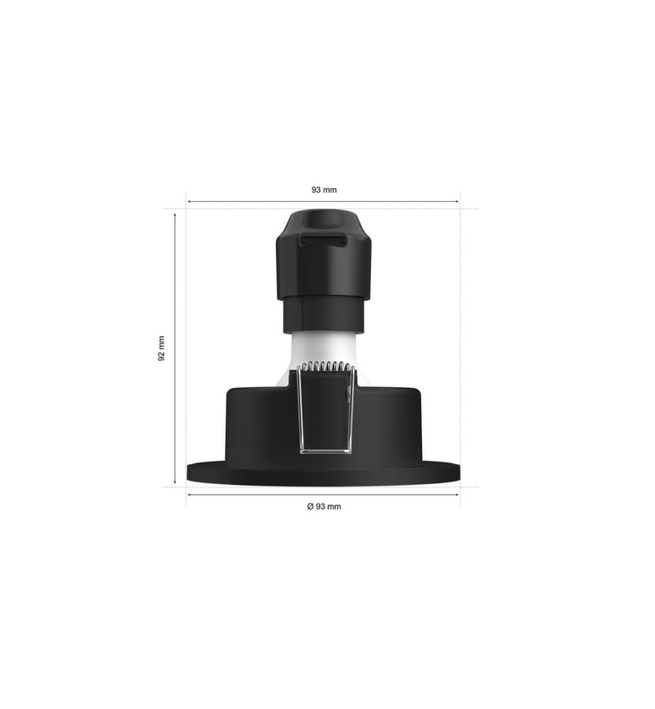 Philips Hue White & Color Ambiance Xamento Einbauspot Schwarz