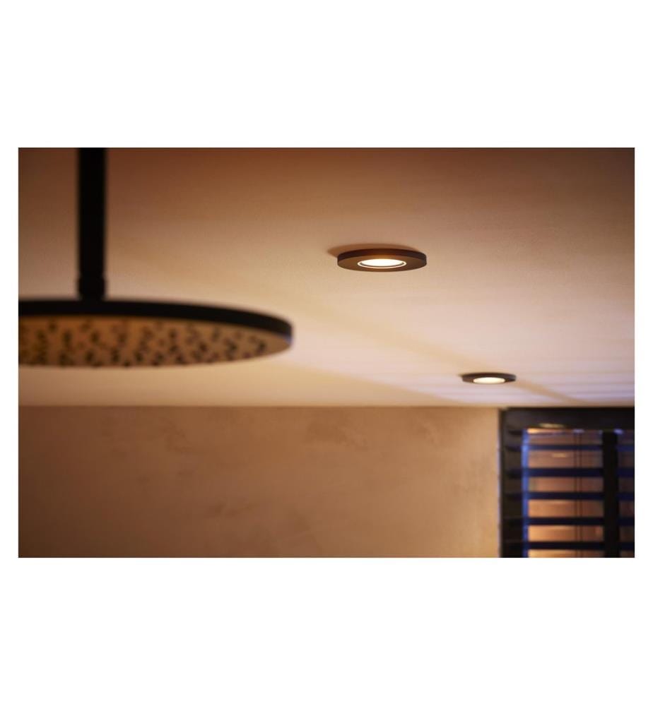 Philips Hue White & Color Ambiance Xamento Einbauspot Schwarz