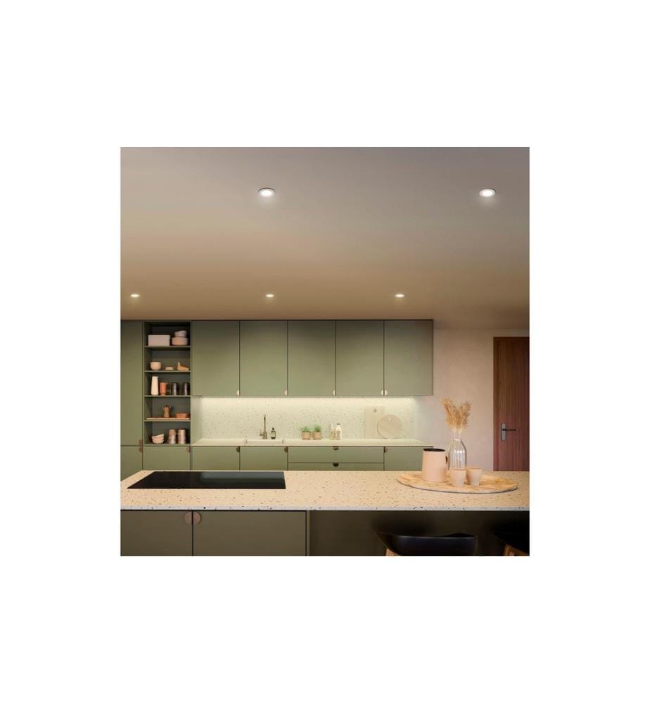 Philips Hue Deckenleuchte WCA Slim Recessed Light S 3er, weiss