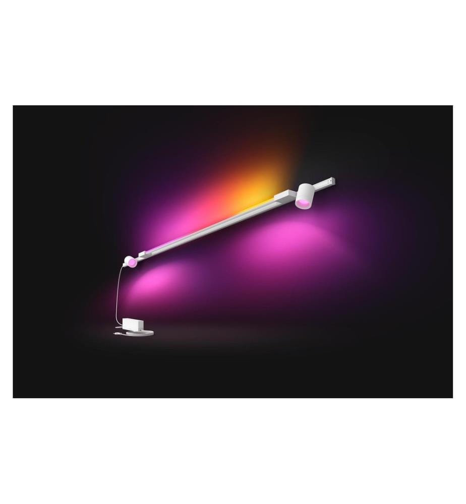 Philips Hue Perifo Basis-Set Wandleuchte 2 Spots + Gradient Tube Weiss