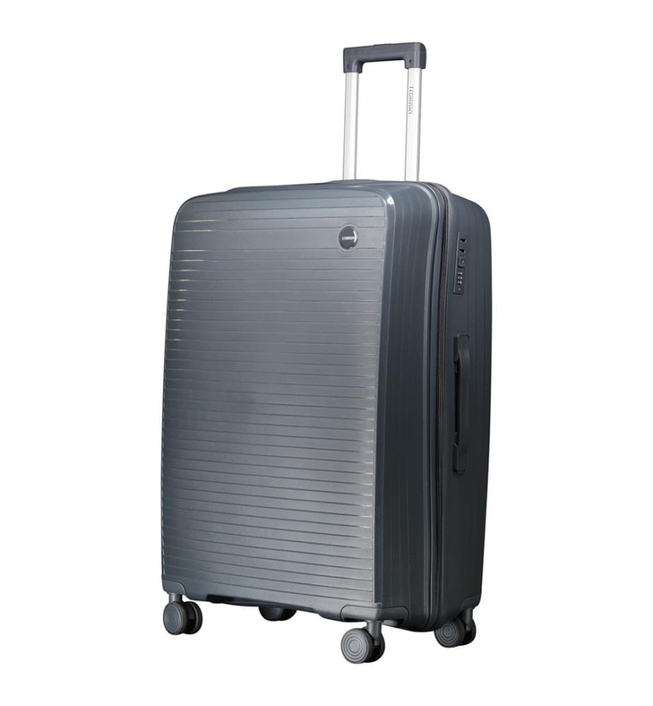 Set di 4 valigie risolvibili - Grigio scuro