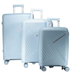 Set di 3 valigie Simi - Blu anatra
