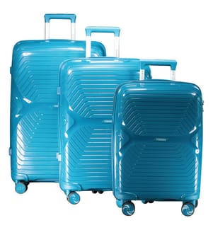 Set di 3 valigie Silhovette - Turchese
