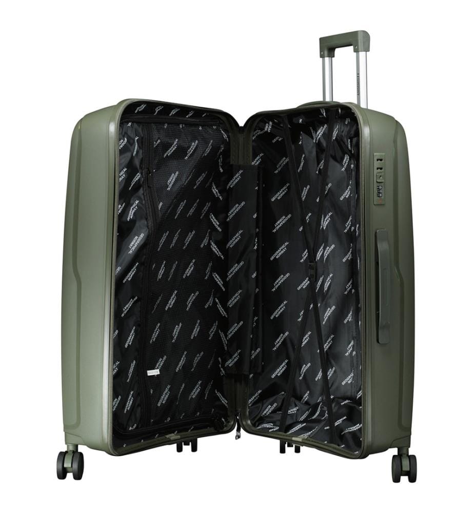 Lot de 3 Valises Sillo - Vert foncé