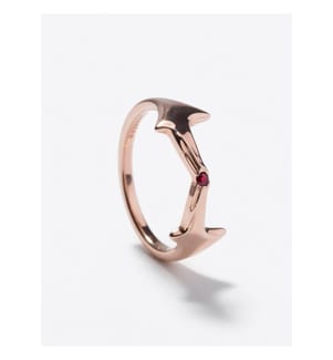 Pandora Rose Marvel Scarlet Ring - Rose Gold