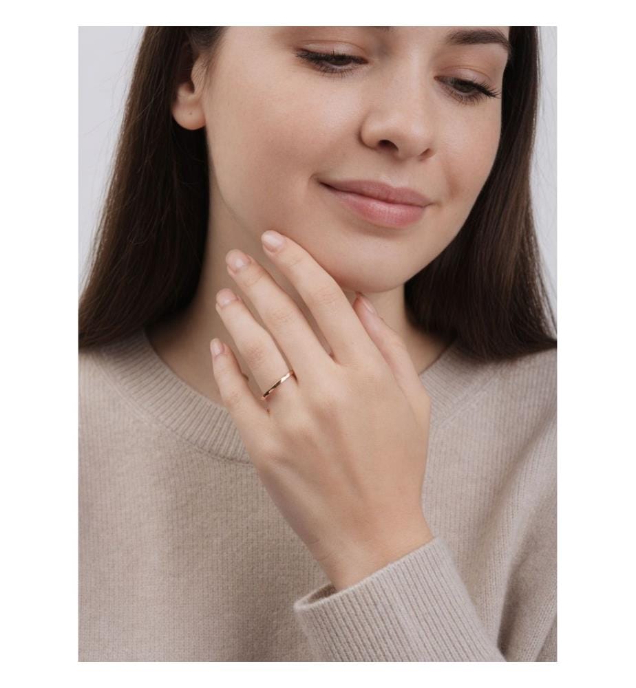 Rose Hearts Ring - Rose Gold