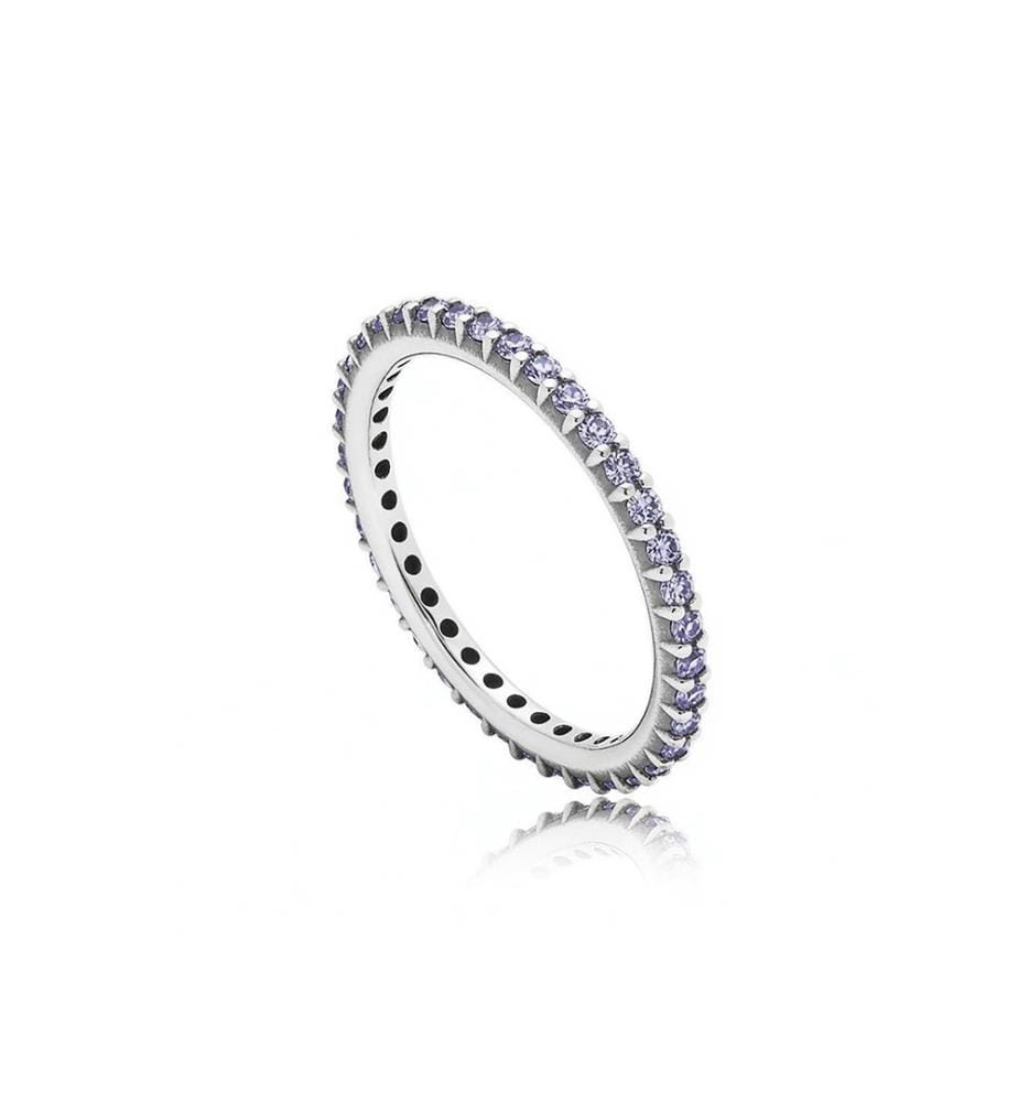 Pandora Ring Forever Purple - Silver