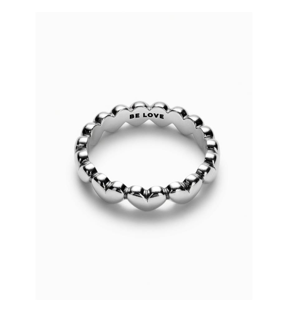 Pandora Silver Hearts Ring - Gold