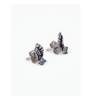 Pandora Silver Angel Wings Earrings - Silver
