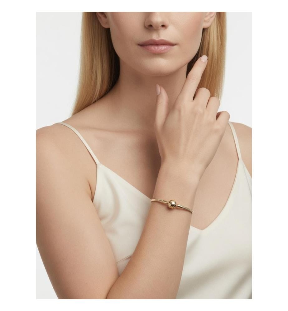 Shine 14K Gold Plated Silver Bracelet - Gold