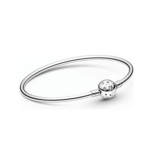 Pandora Moments Stars & Galaxy Bangle - Silver