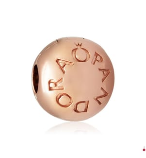 Charm Logo Element - Rose Gold