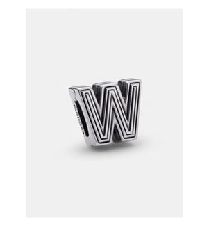Reflections Silver Letter W Clip - Silver