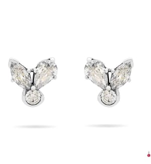 Earrings Sparkling Herbarium Cluster - Silver