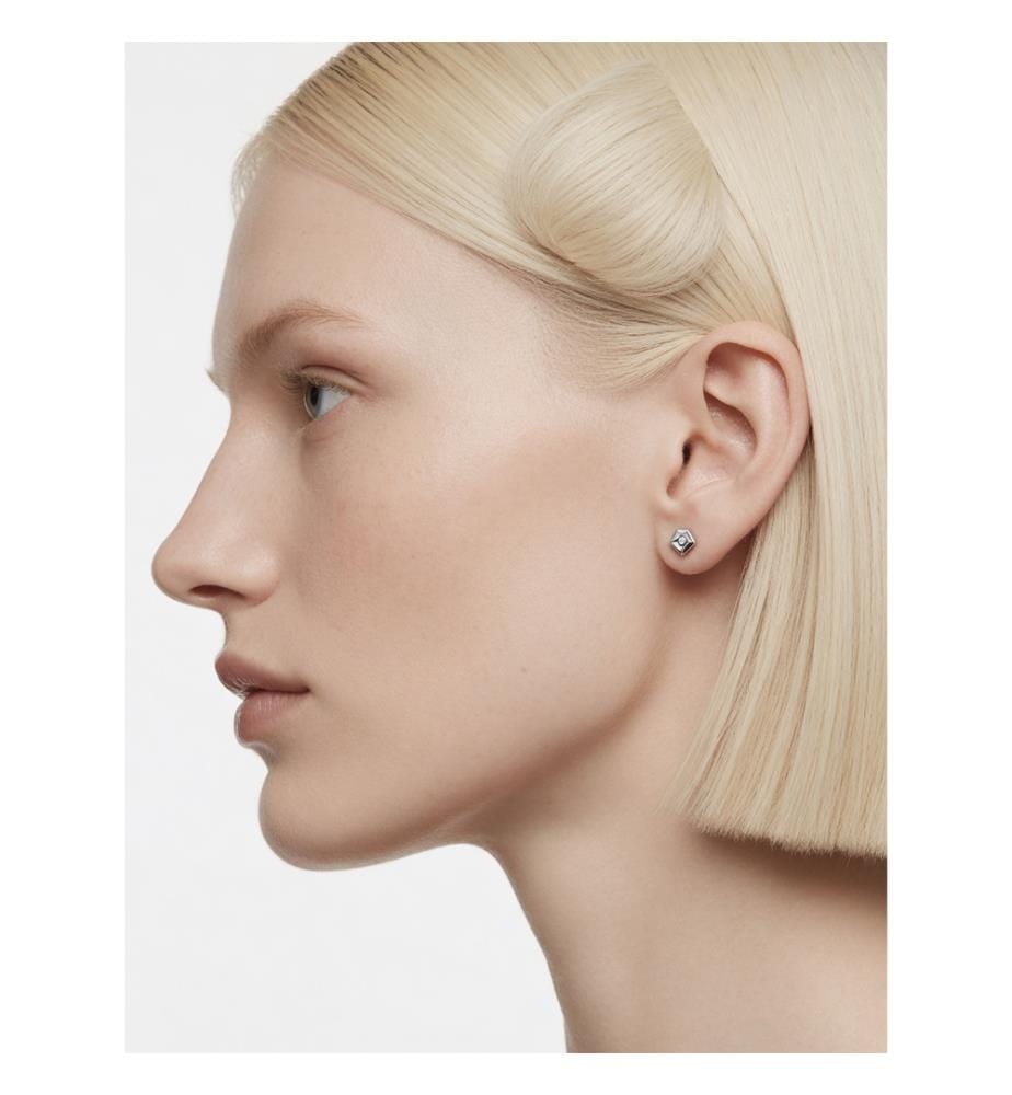 My Lips Single Micro-Stud Earring - Silver