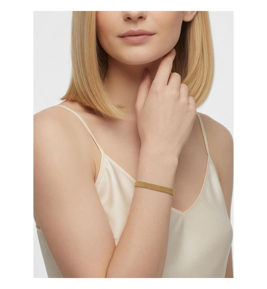 Pandora Reflections Yellow Plated Bracelet - Gold