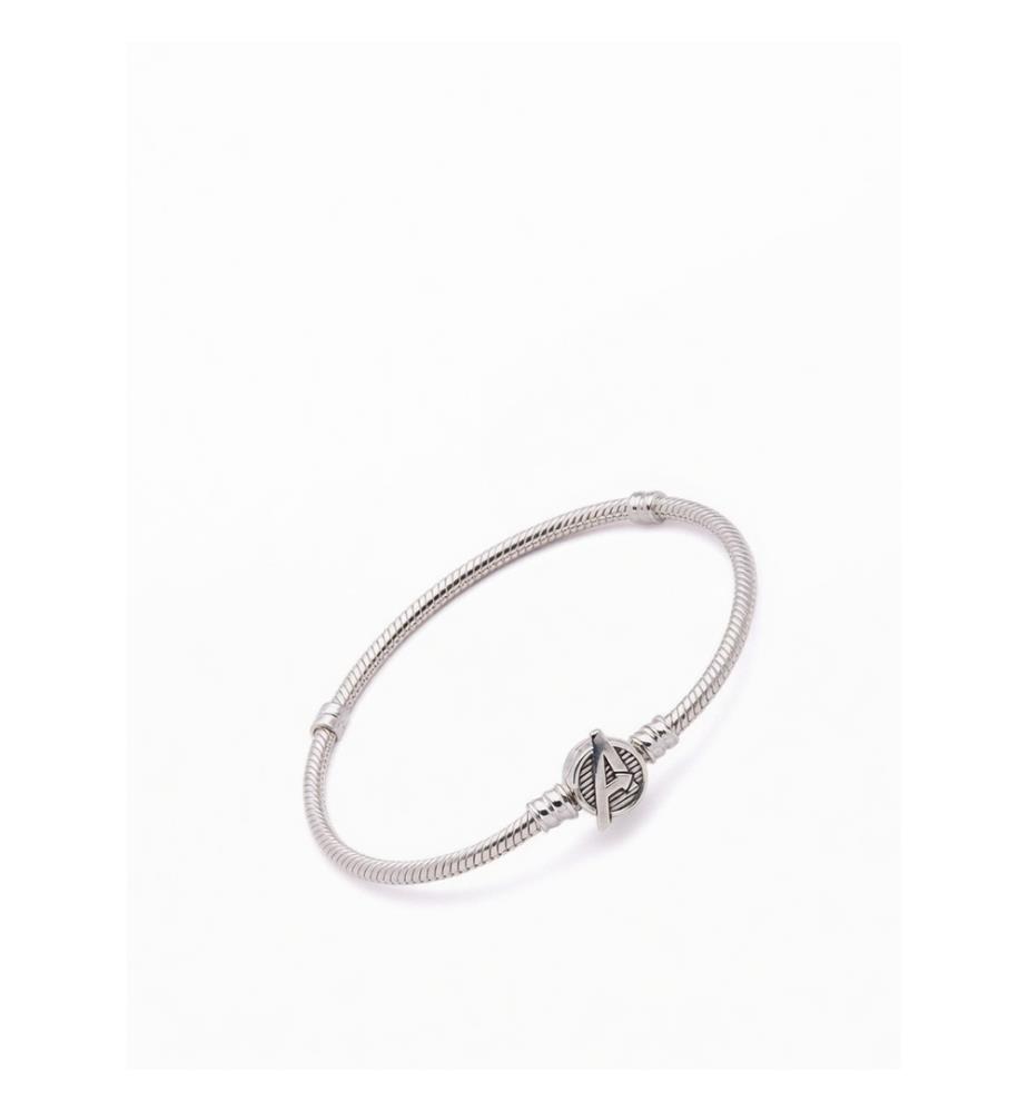 Pandora Silver Snake Marvel Los V Bracelet - Silver