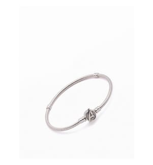 Pandora Silver Snake Marvel Los V Bracelet - Silver