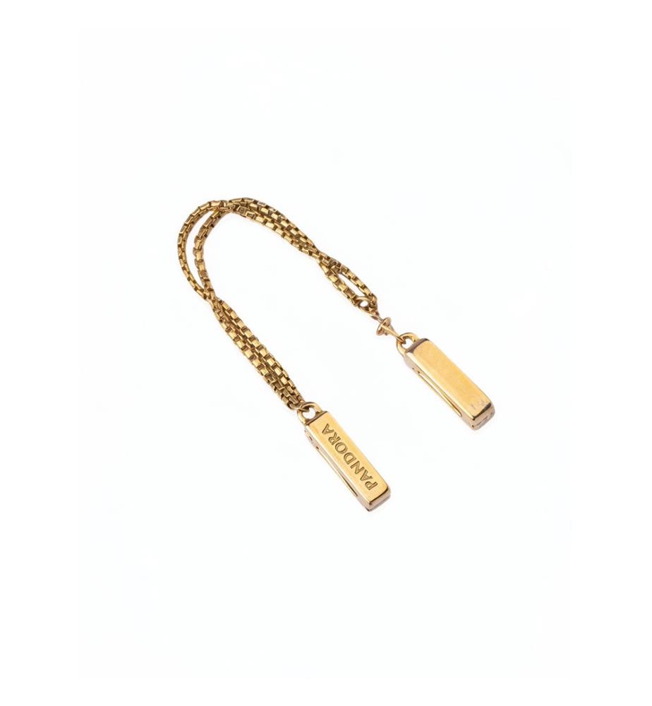 Pandora Security Chain Reflections Cha - Gold